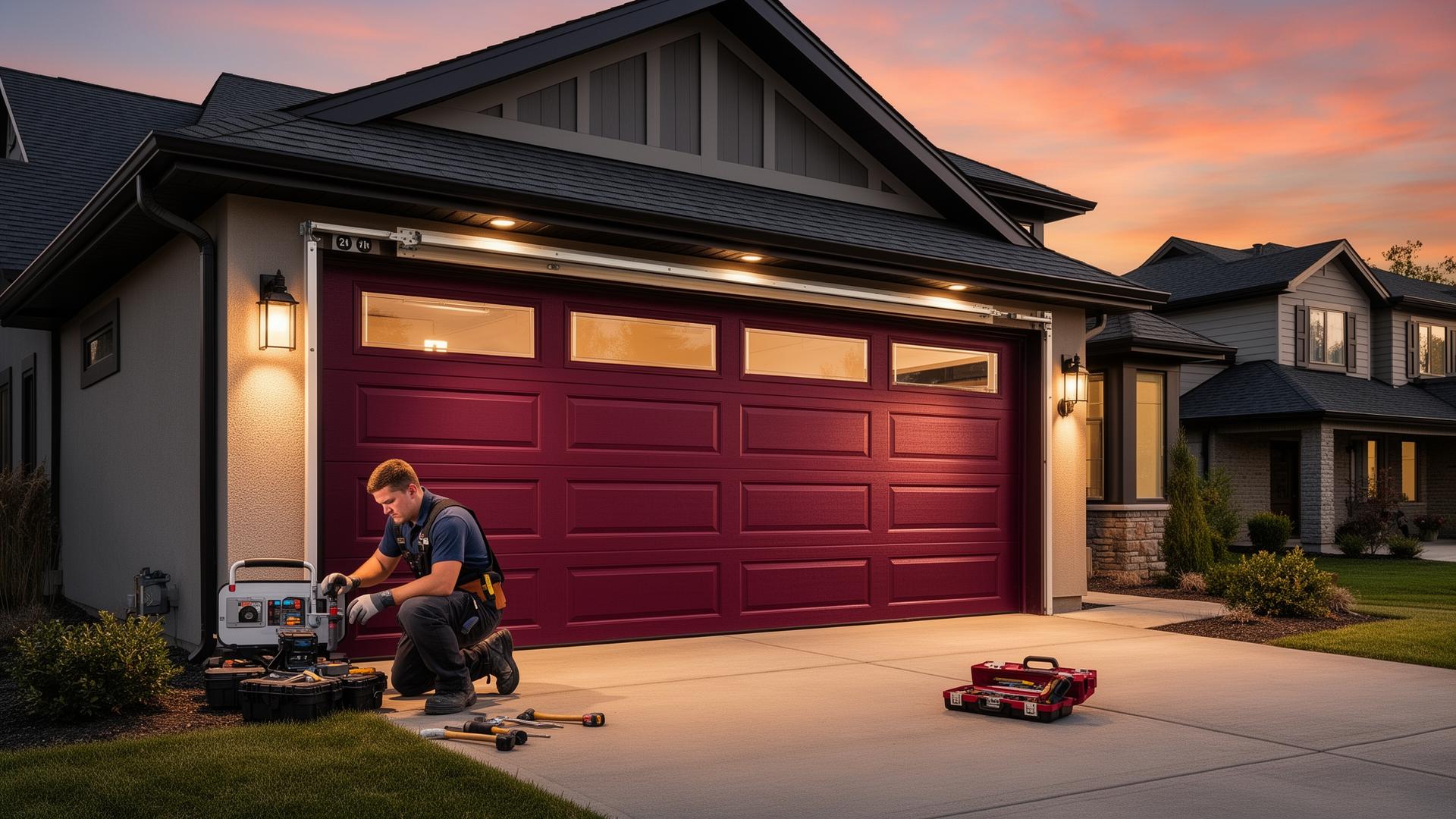 Professional garage door installation by East Windsor Garage Doors - quality service in Connecticut
